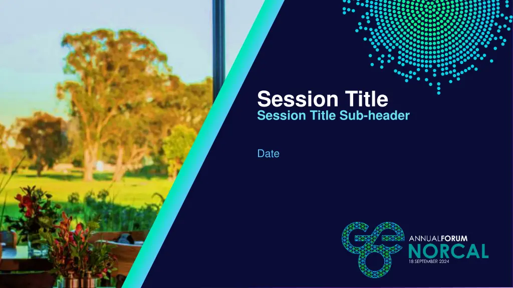 session title session title sub header