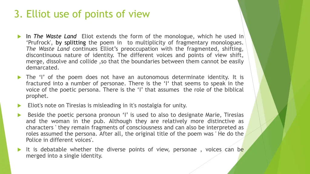 3 elliot use of points of view