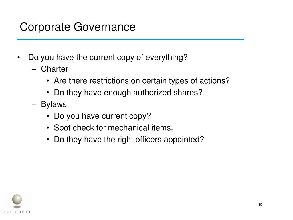 corporate governance