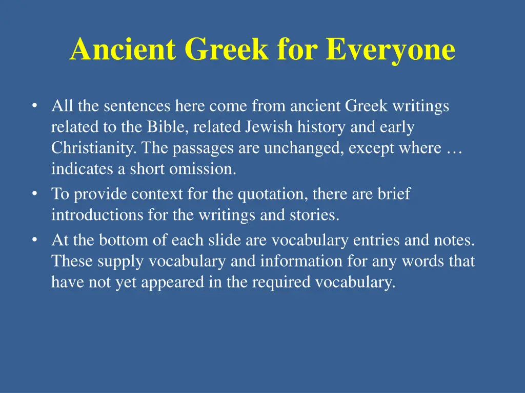 ancient greek for everyone 1