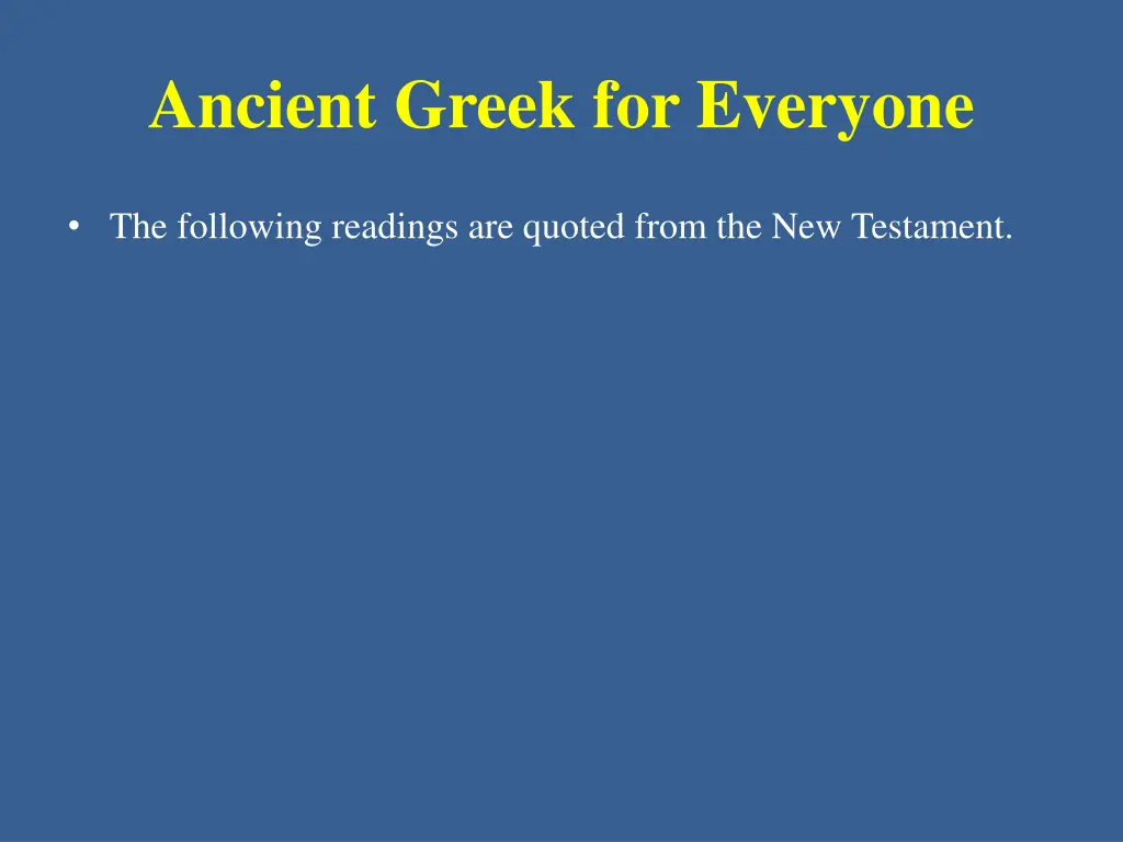 ancient greek for everyone 12