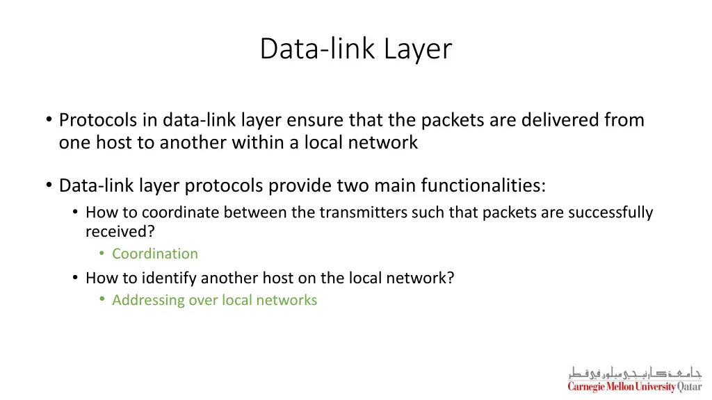 data link layer