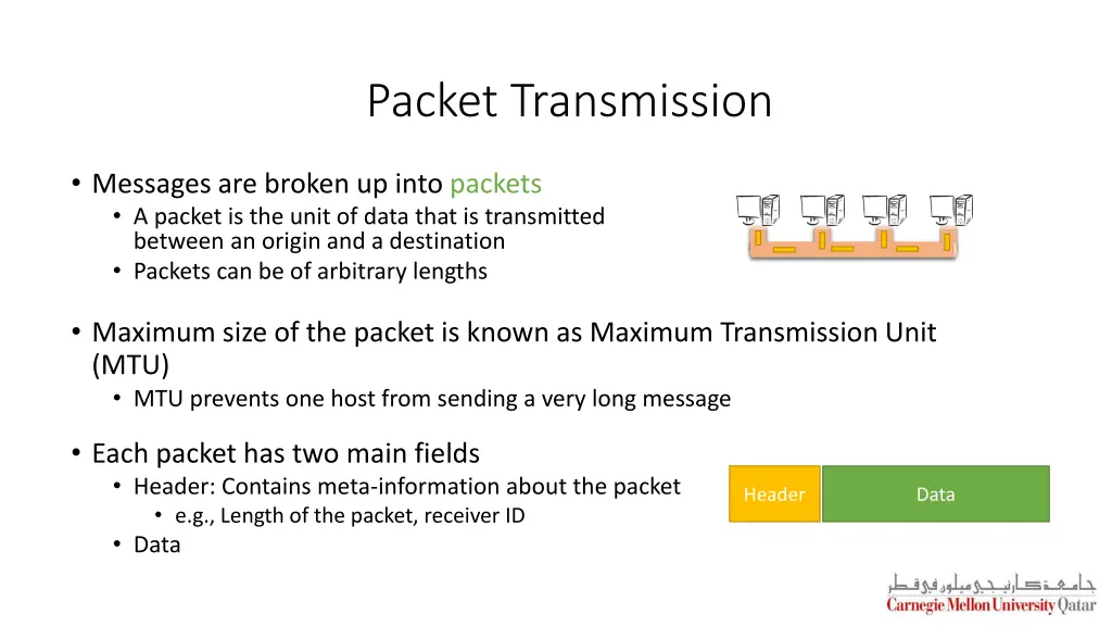 packet transmission