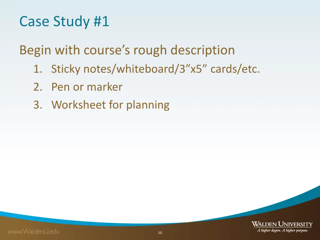 case study 1