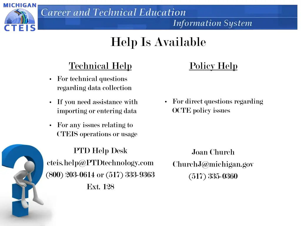 help is available