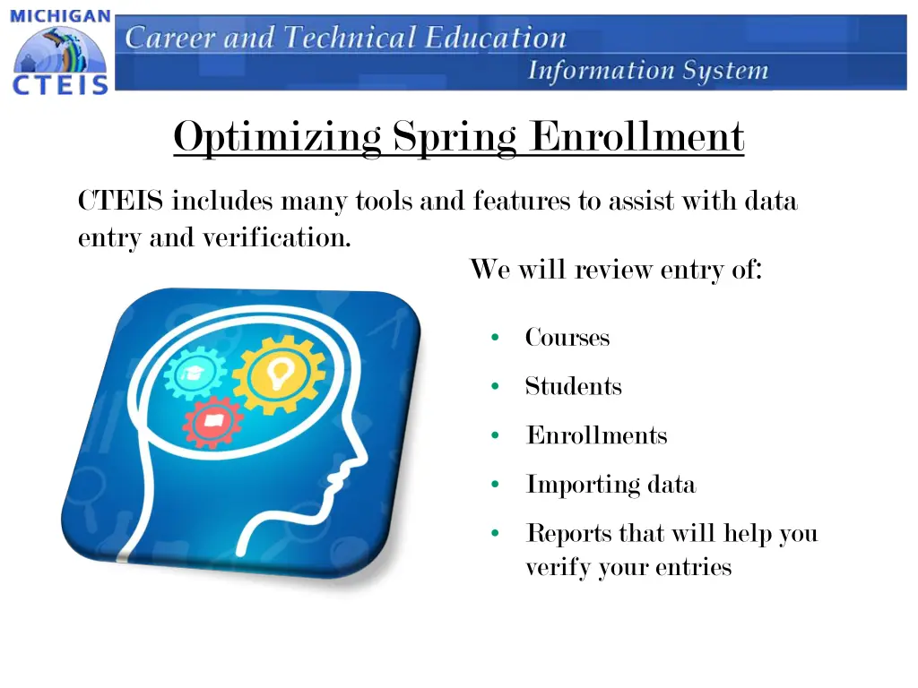 optimizing spring enrollment