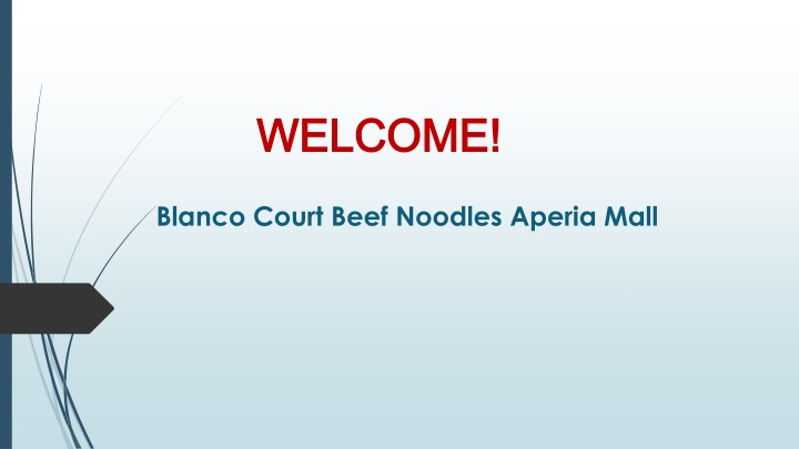 welcome welcome