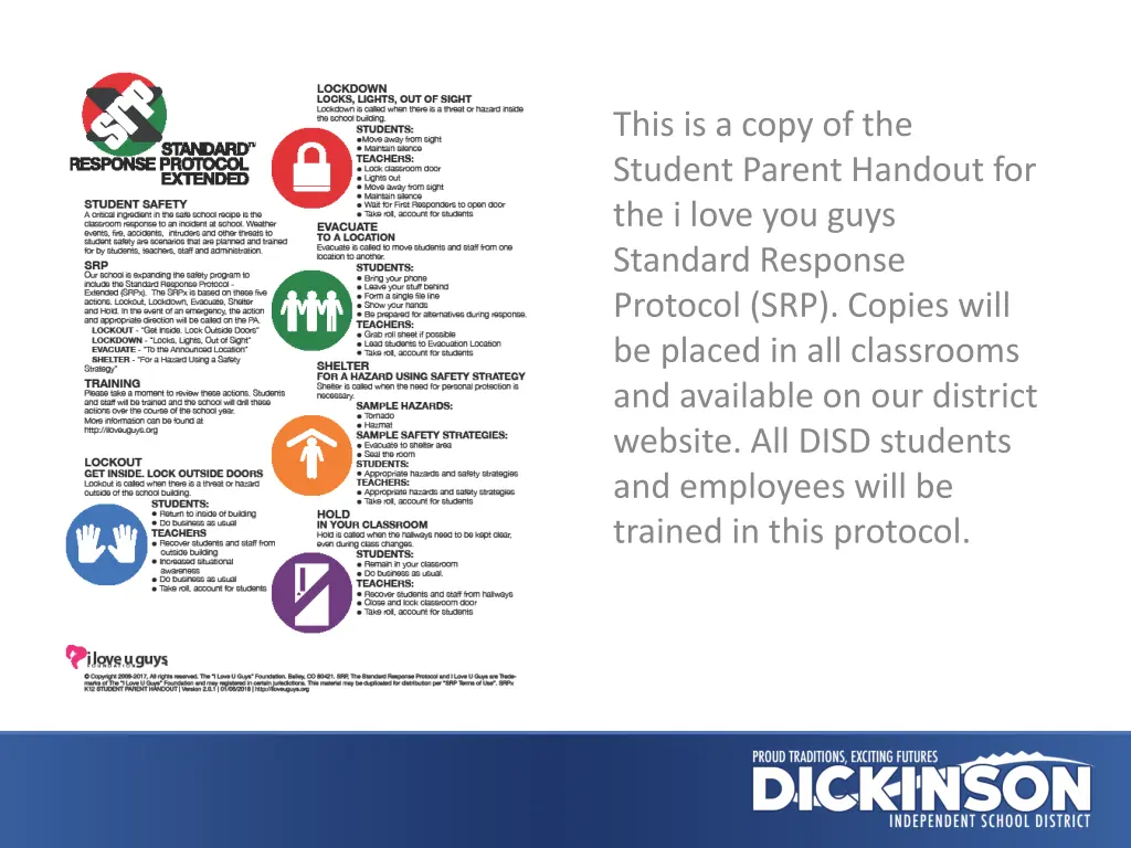 this is a copy of the student parent handout