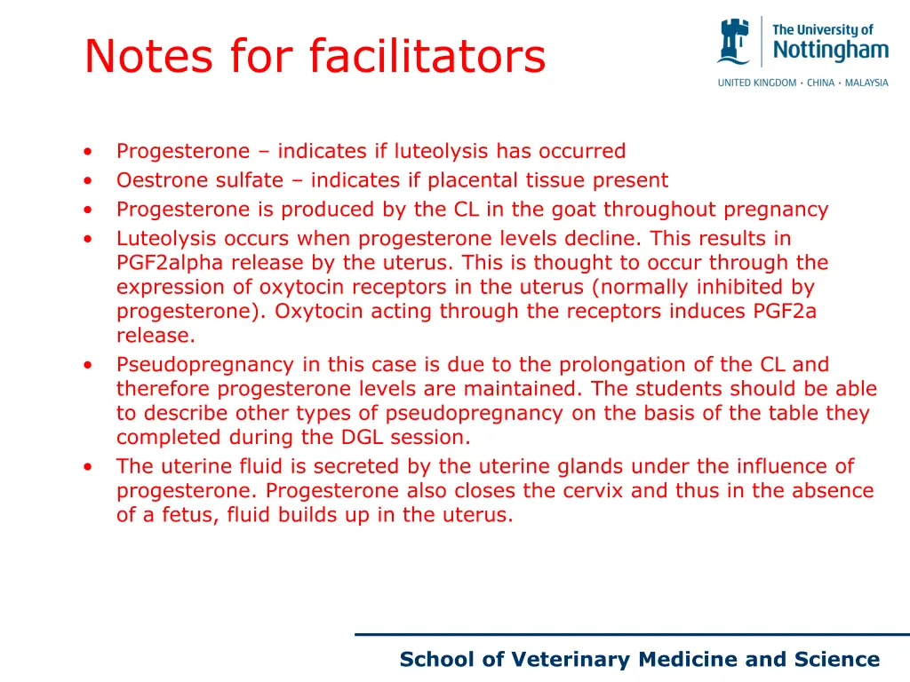 notes for facilitators