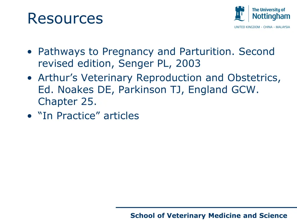 resources