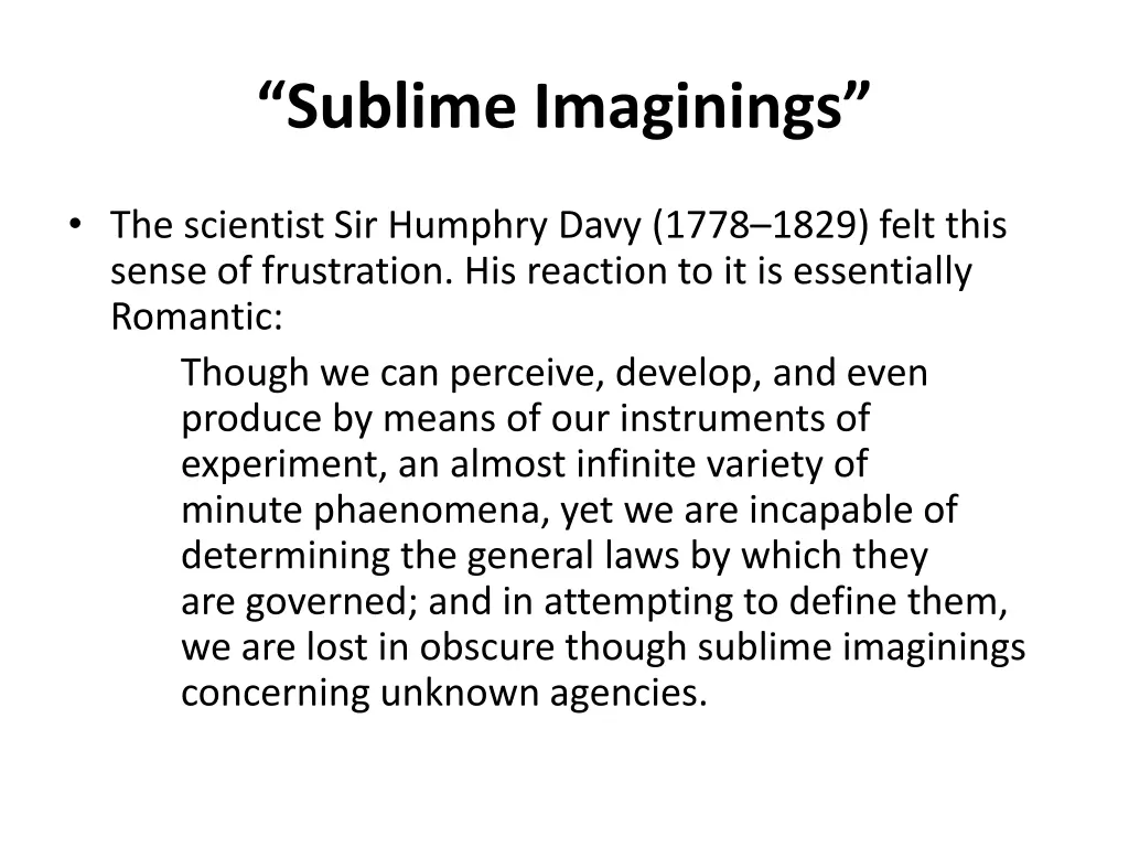 sublime imaginings 1