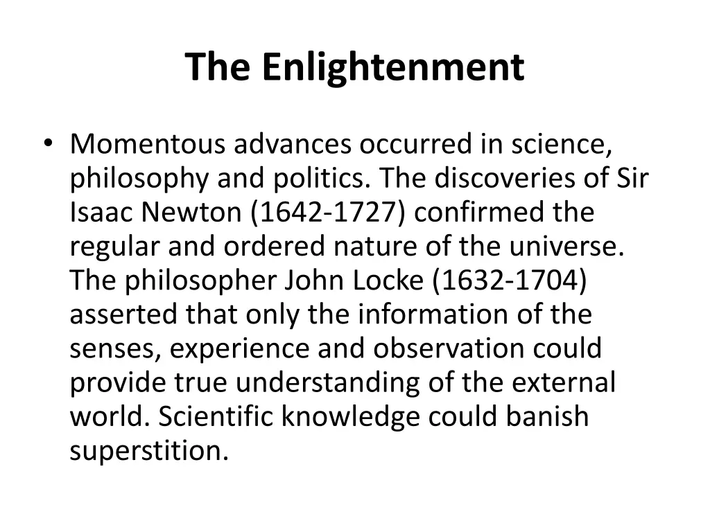 the enlightenment 2