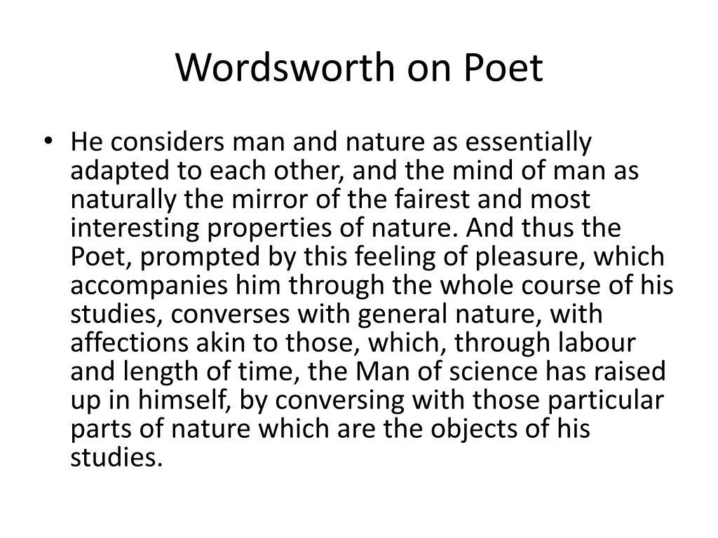 wordsworth on poet 10