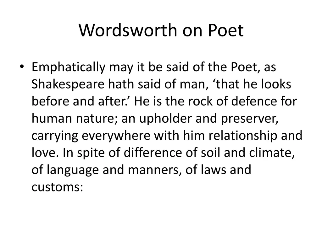 wordsworth on poet 13
