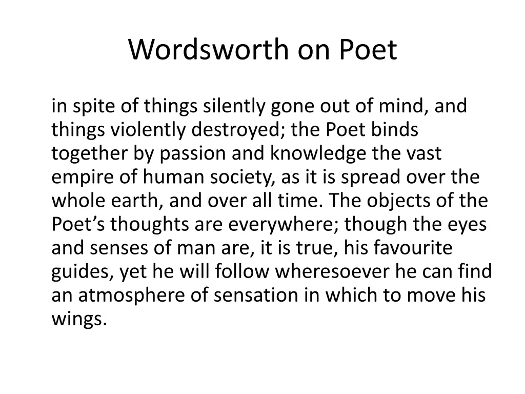 wordsworth on poet 14