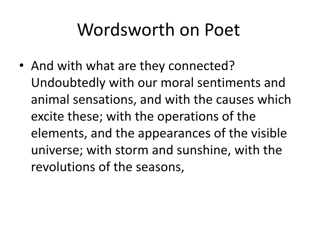 wordsworth on poet 18
