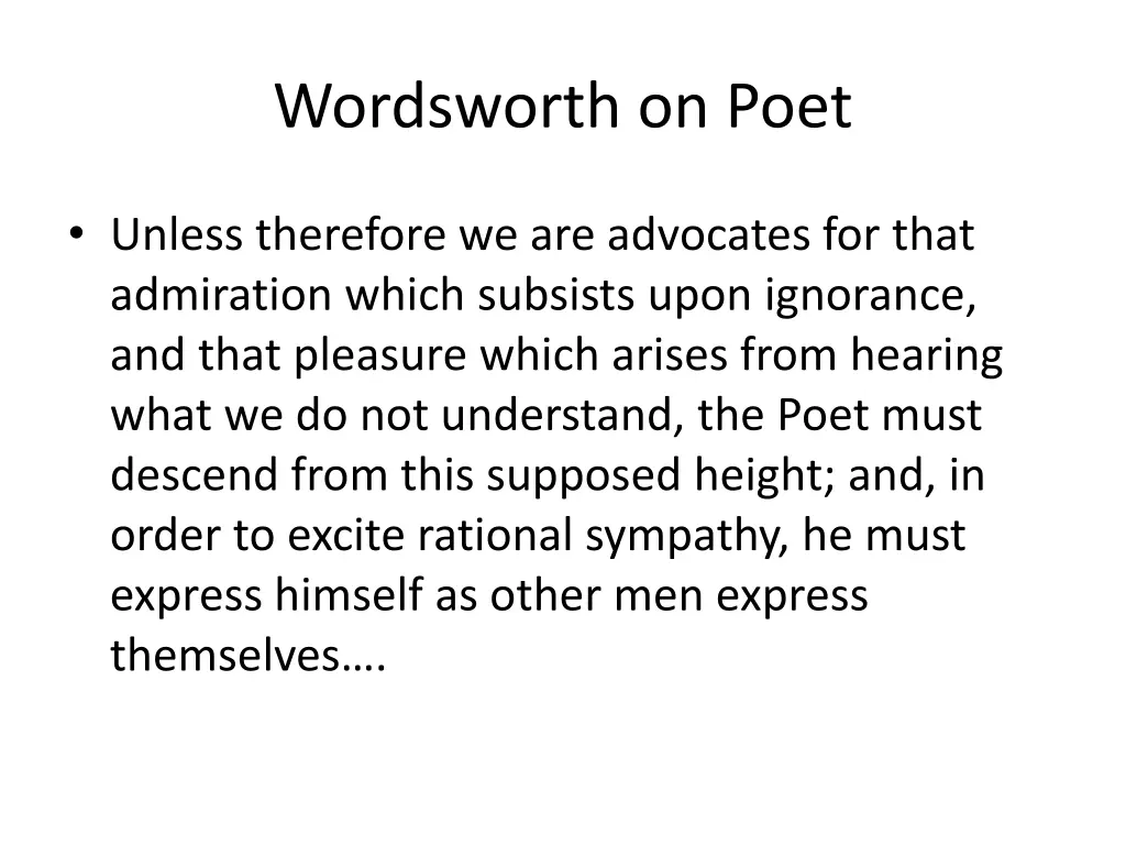 wordsworth on poet 20