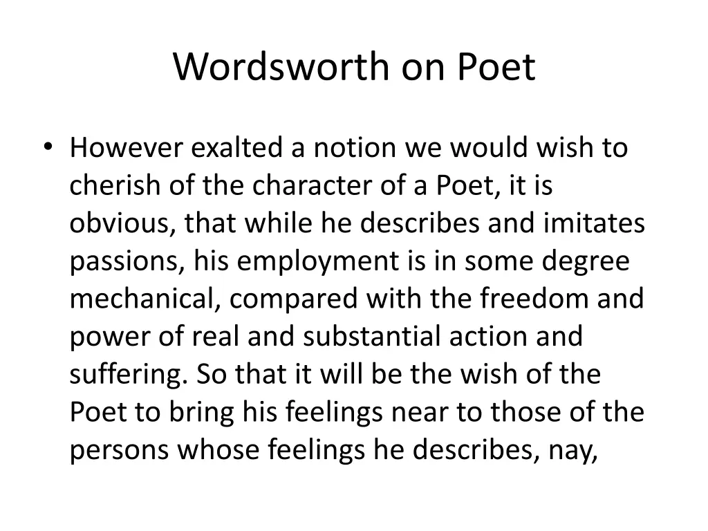 wordsworth on poet 4