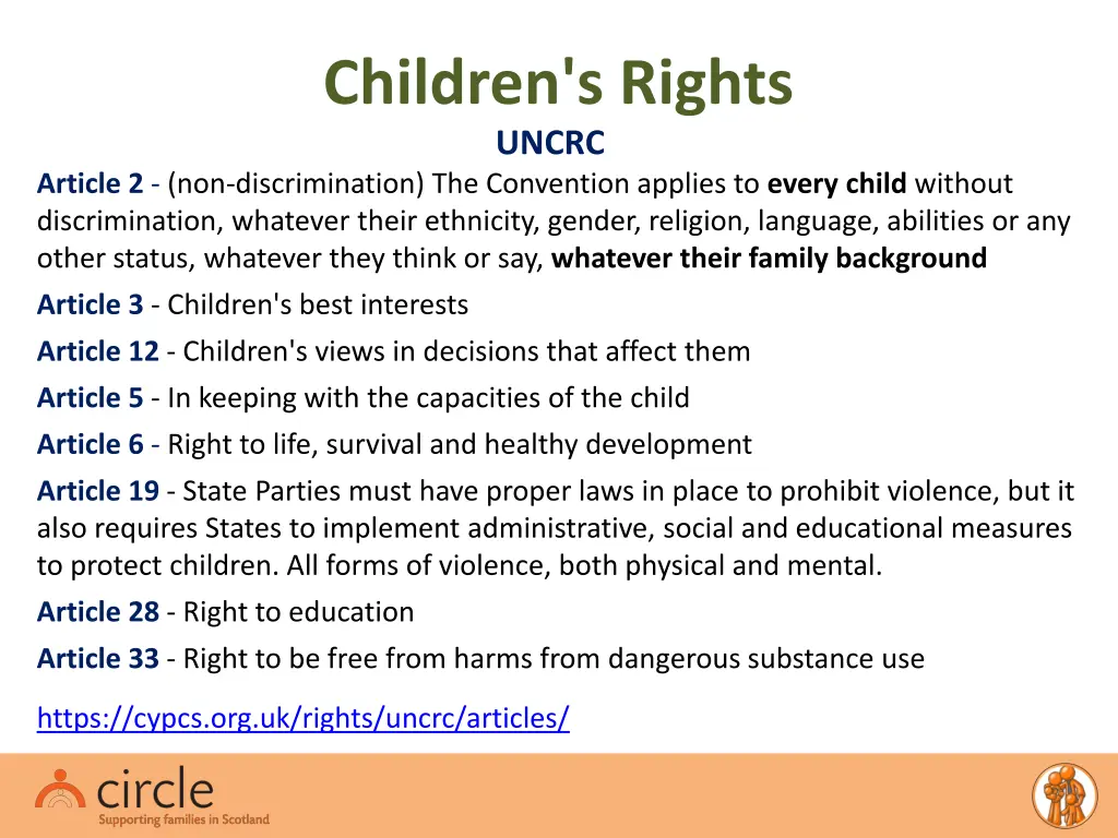 children s rights uncrc