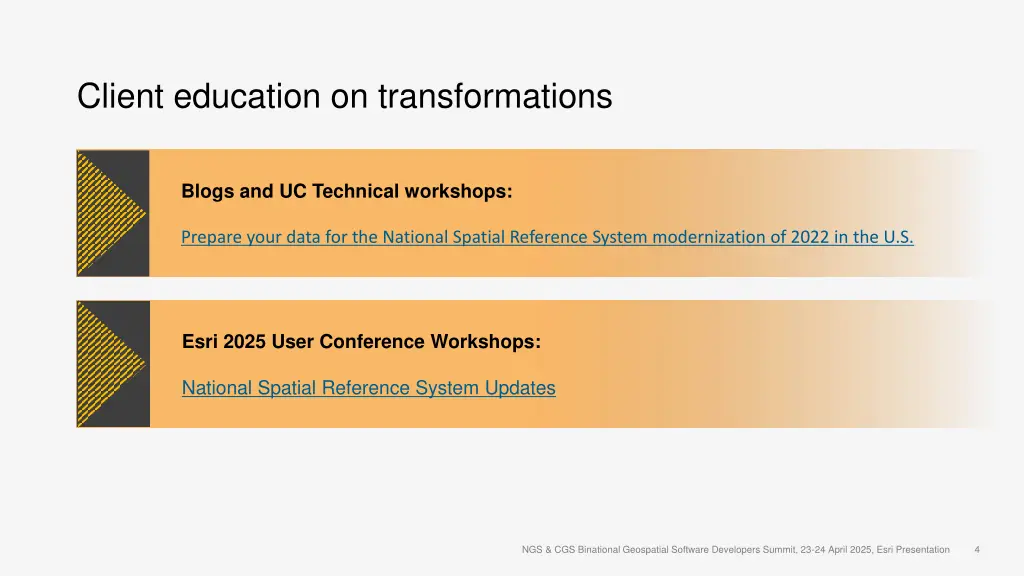 client education on transformations