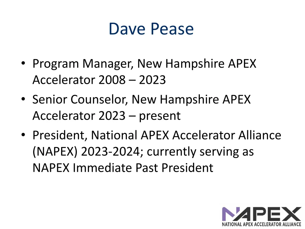 dave pease