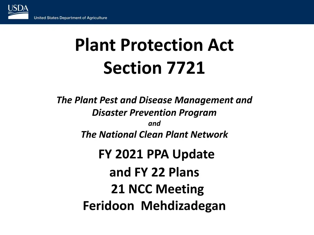 plant protection act section 7721