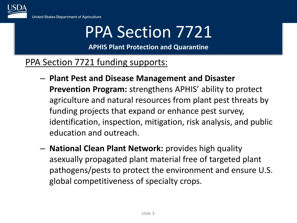 ppa section 7721 aphis plant protection 1