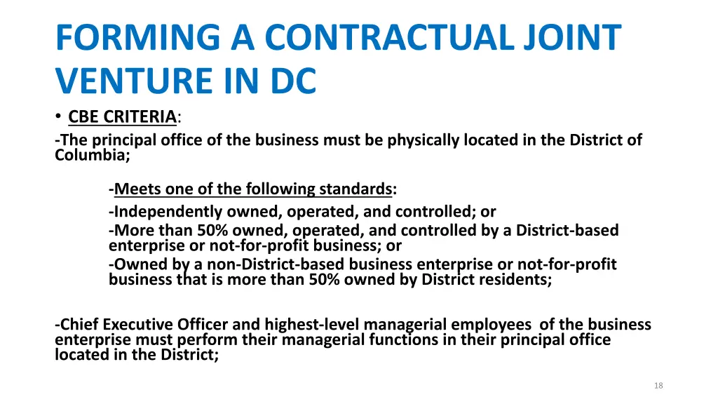 forming a contractual joint venture 1