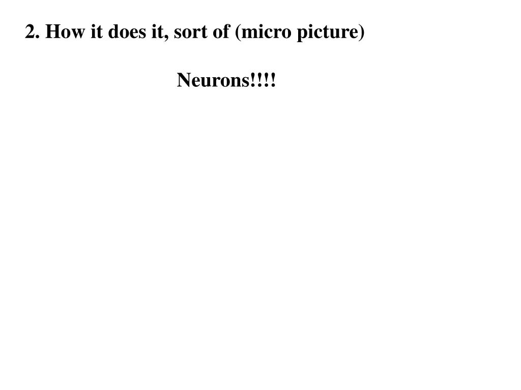 2 how it does it sort of micro picture