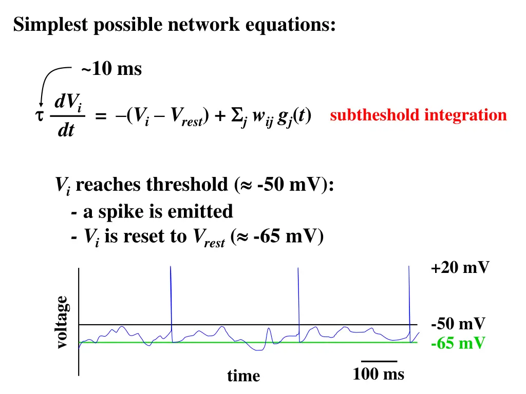 simplest possible network equations 2