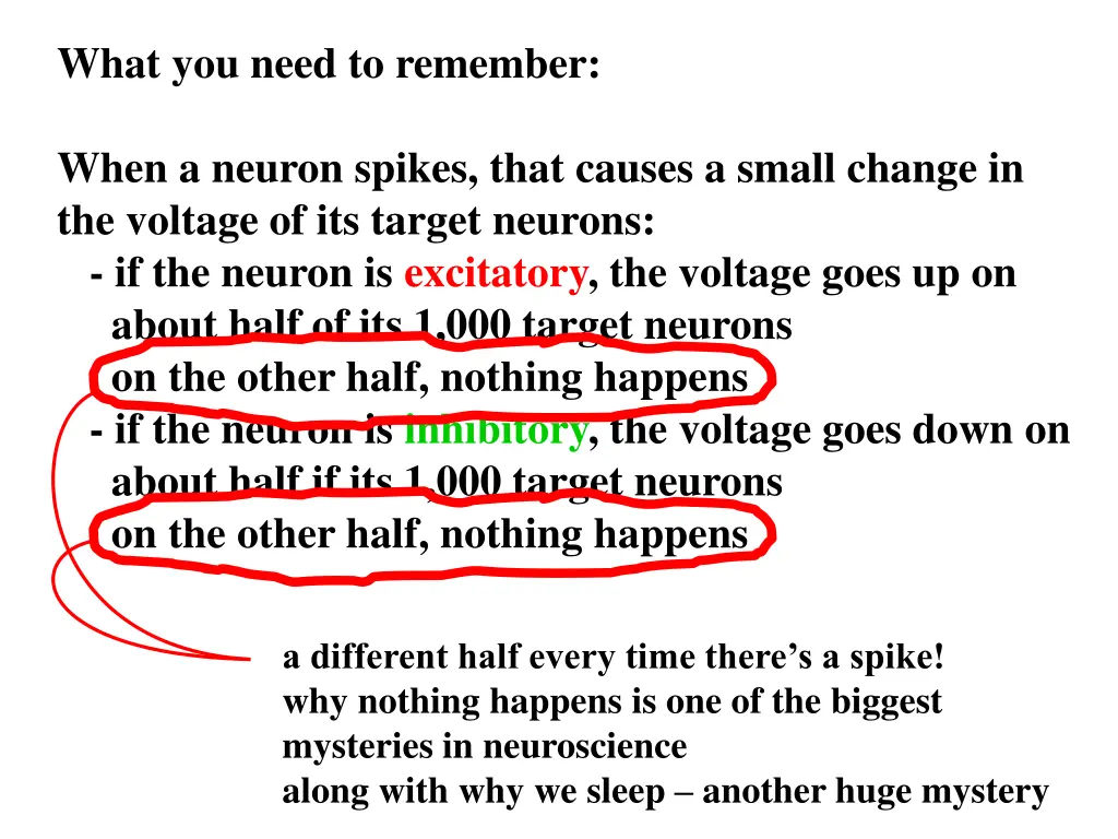 what you need to remember