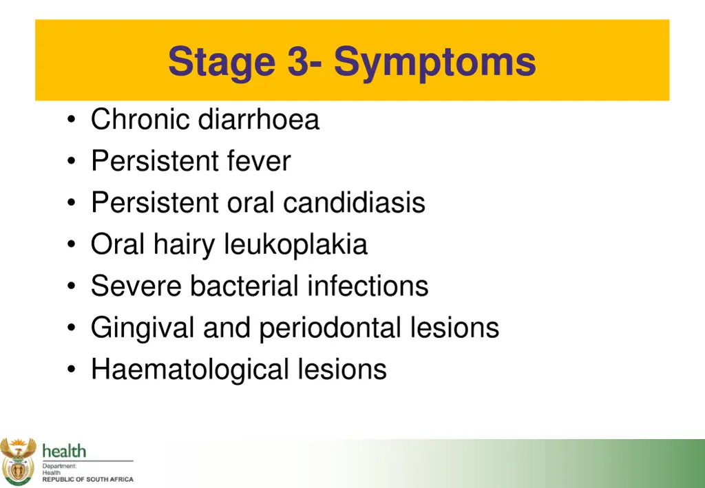 stage 3 symptoms
