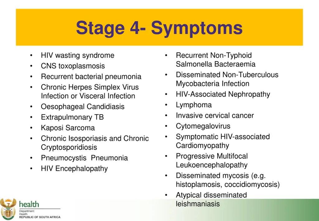 stage 4 symptoms