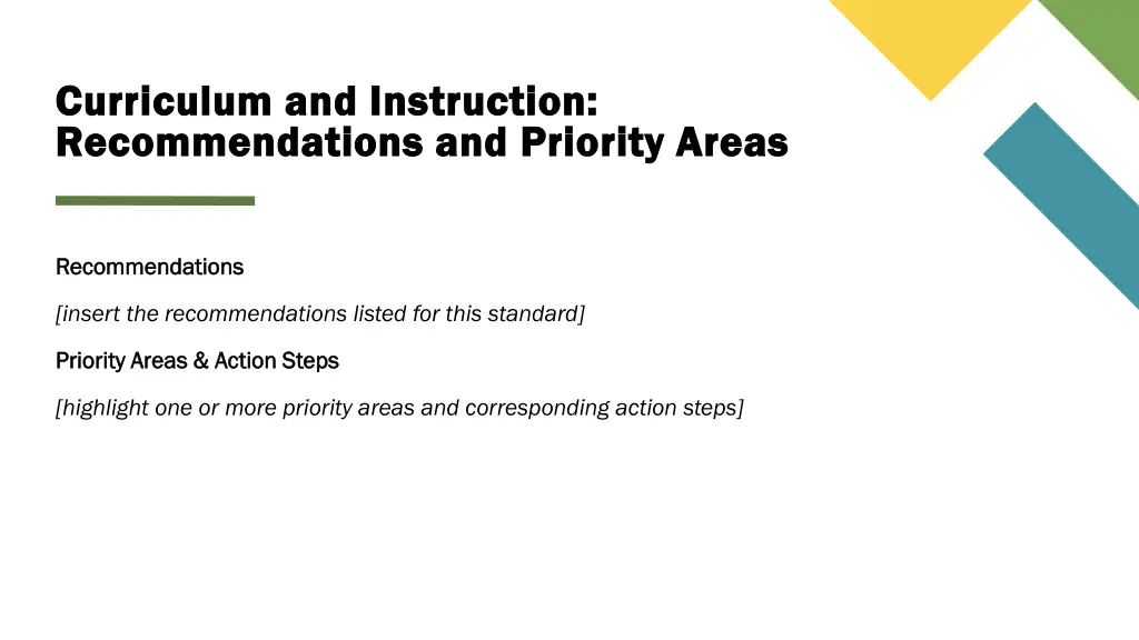 curriculum and instruction curriculum 1