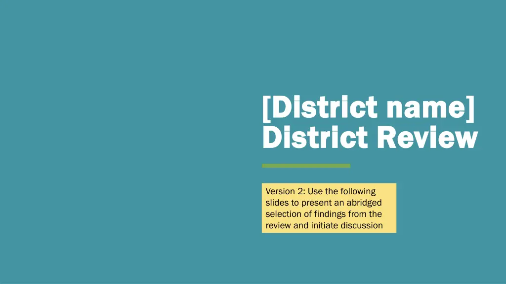 district name district name district review