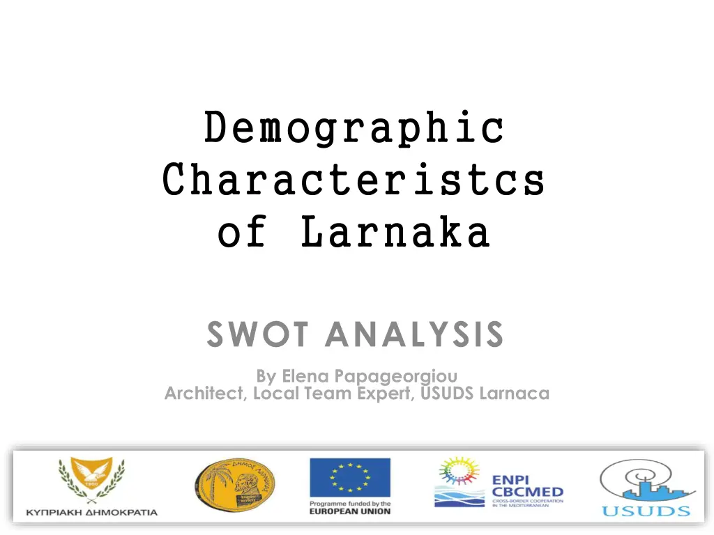 demographic characteristcs of larnaka