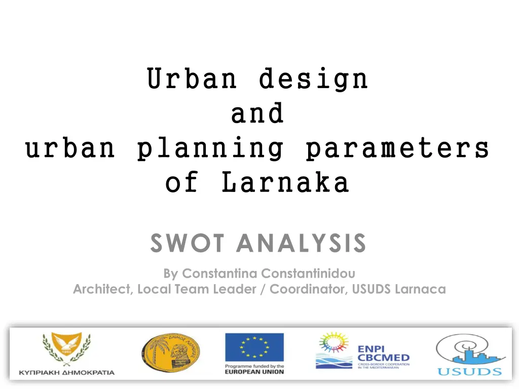 urban design and