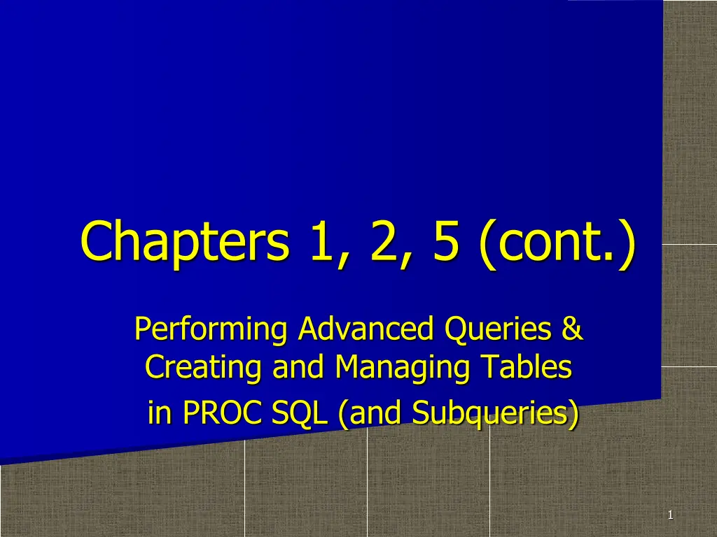 chapters 1 2 5 cont