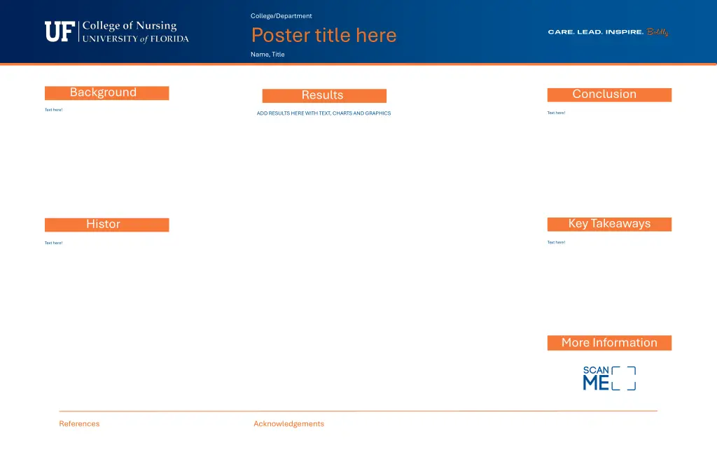 college department poster title here 2