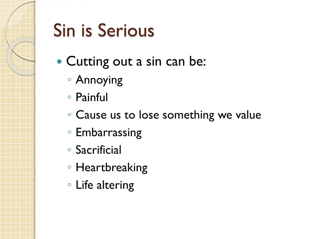 sin is serious 6