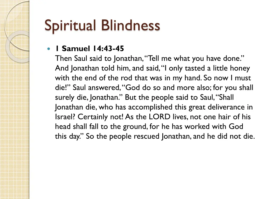 spiritual blindness 2