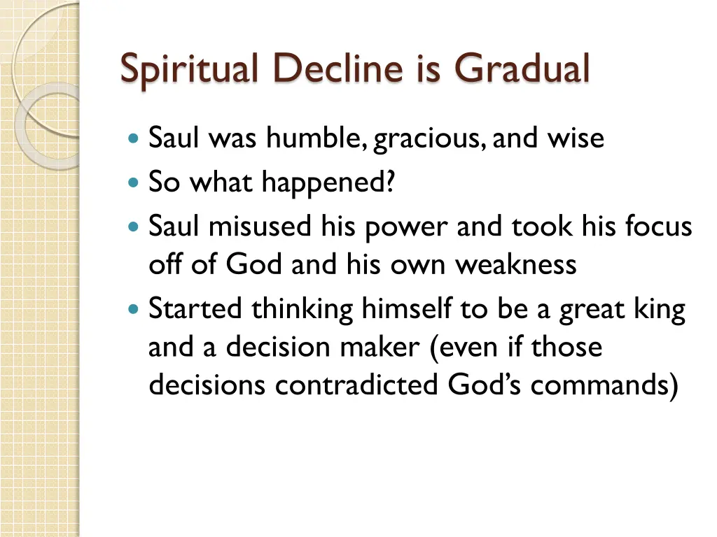spiritual decline is gradual 3