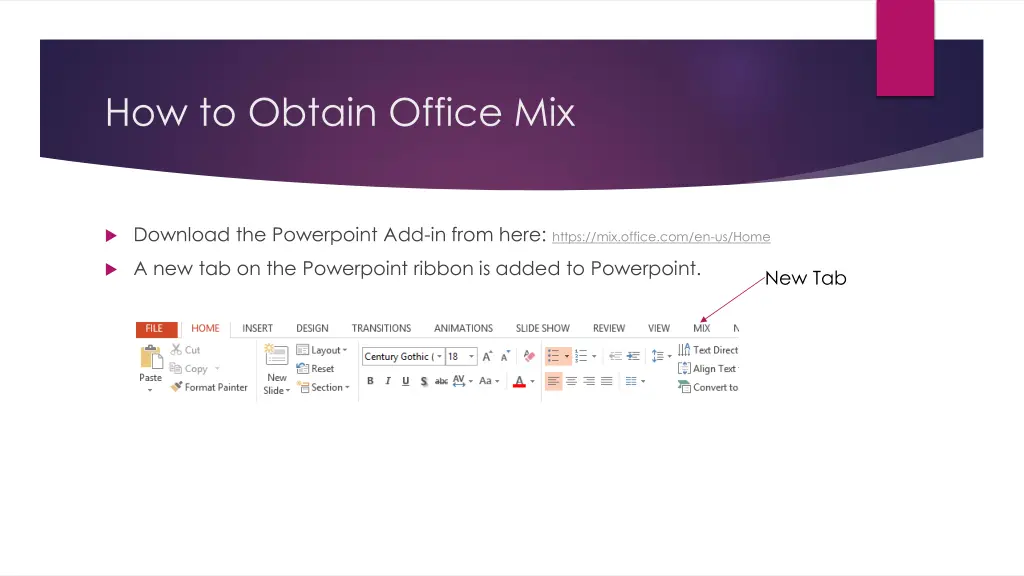 how to obtain office mix