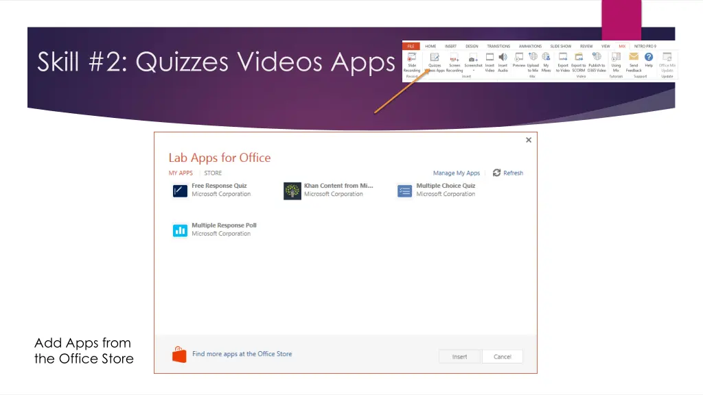 skill 2 quizzes videos apps