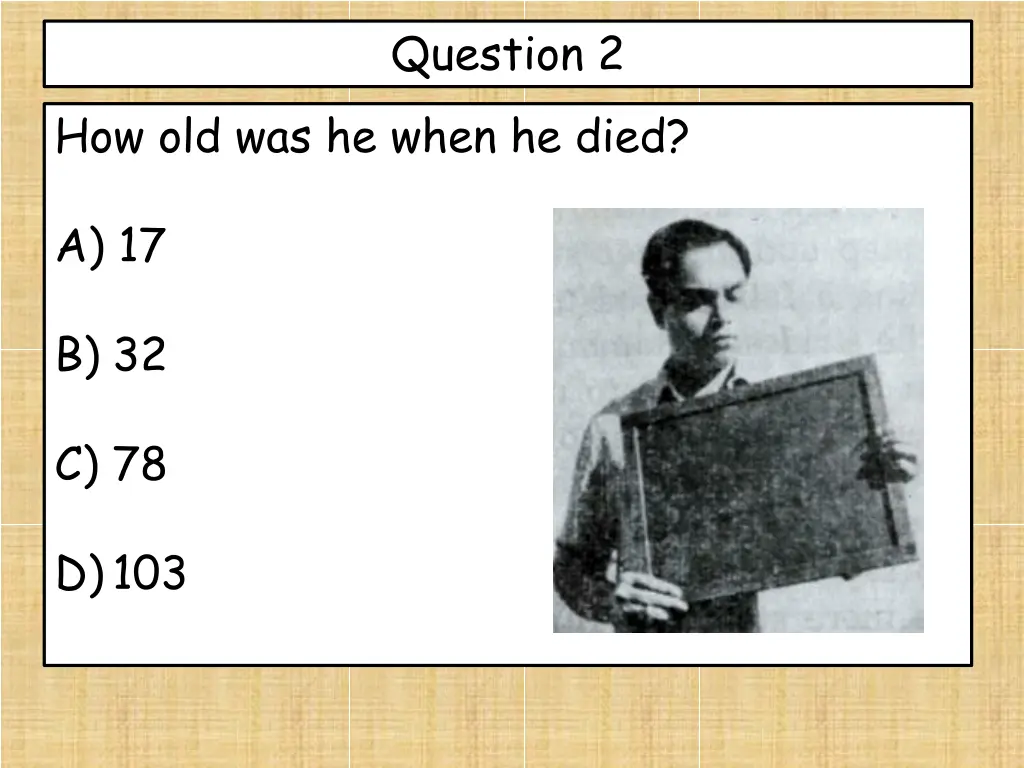 question 2