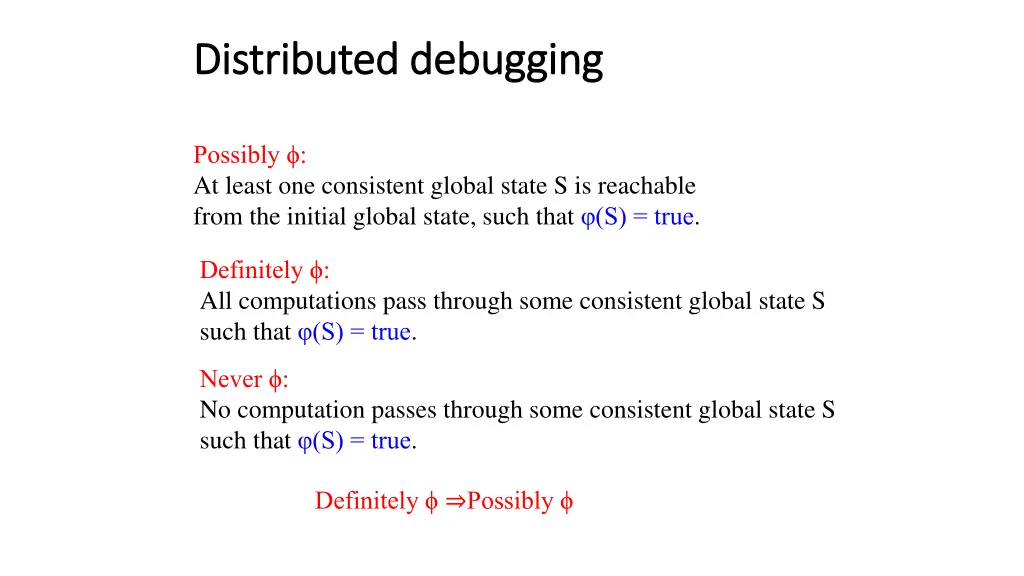 distributed debugging distributed debugging 2