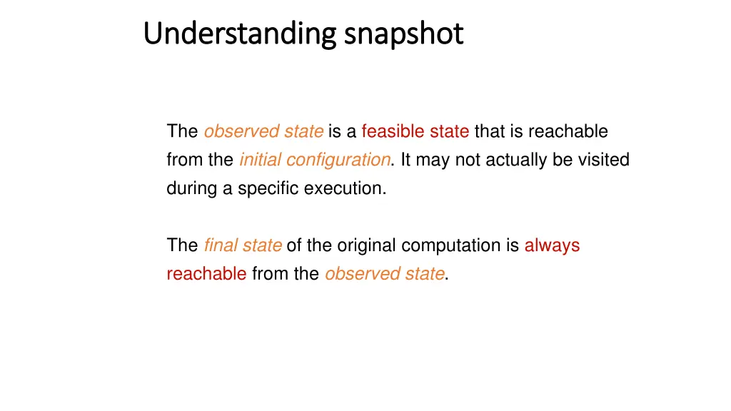 understanding snapshot understanding snapshot 1