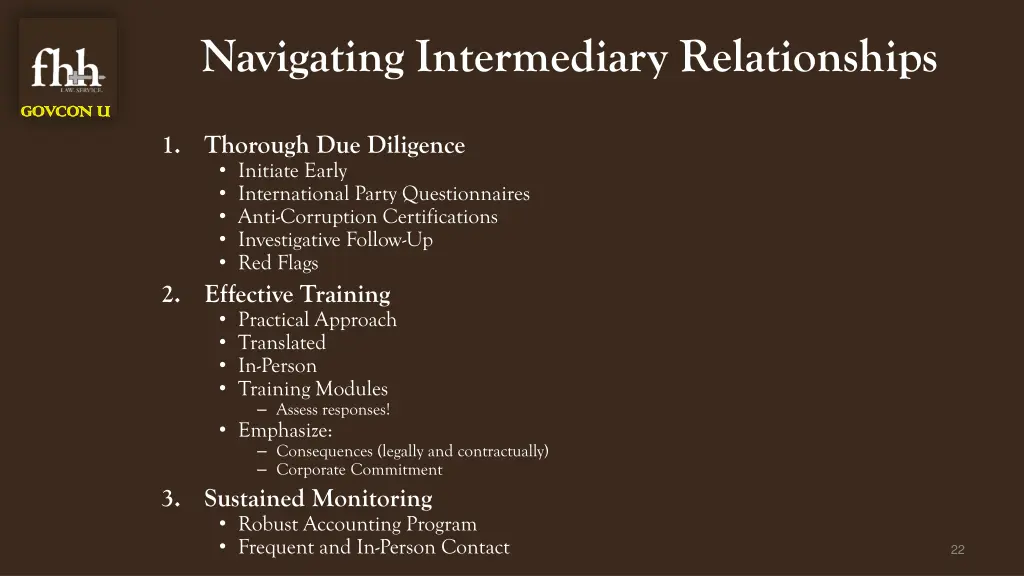 navigating intermediary relationships