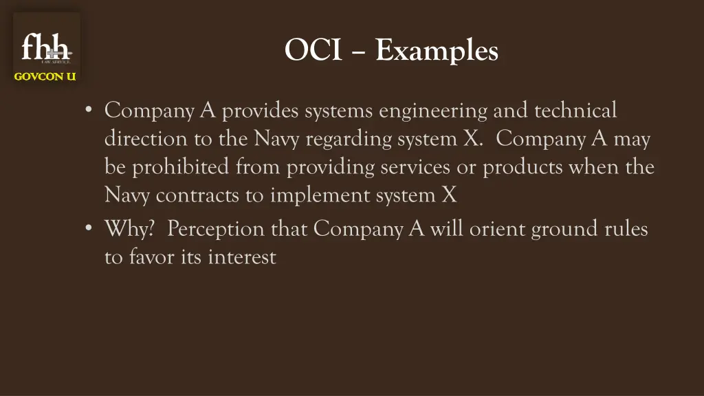 oci examples