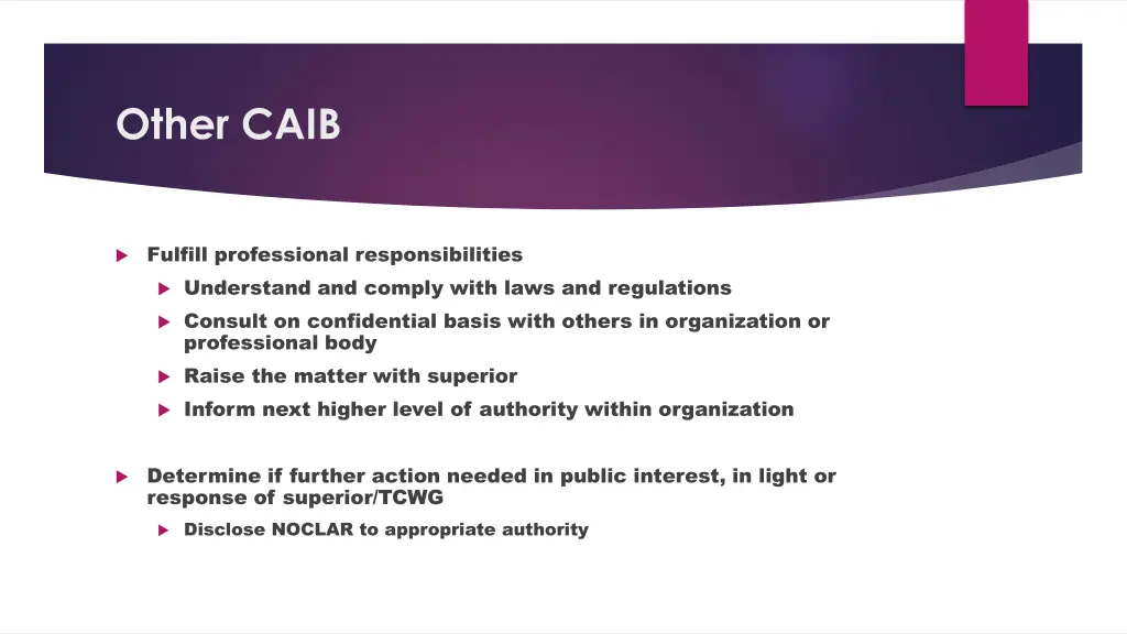 other caib